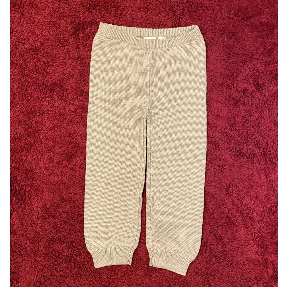 Baby Gap Tan Sweater Pants - 100% Cotton - 18-24 mos. - NWT